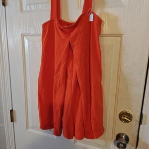 Free People Orange Women's Shorts